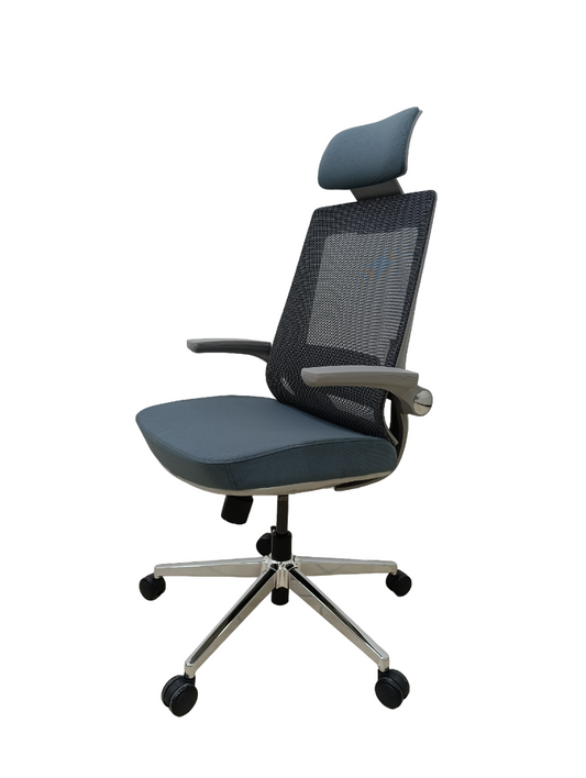 SILLA BARI ALTA GRIS