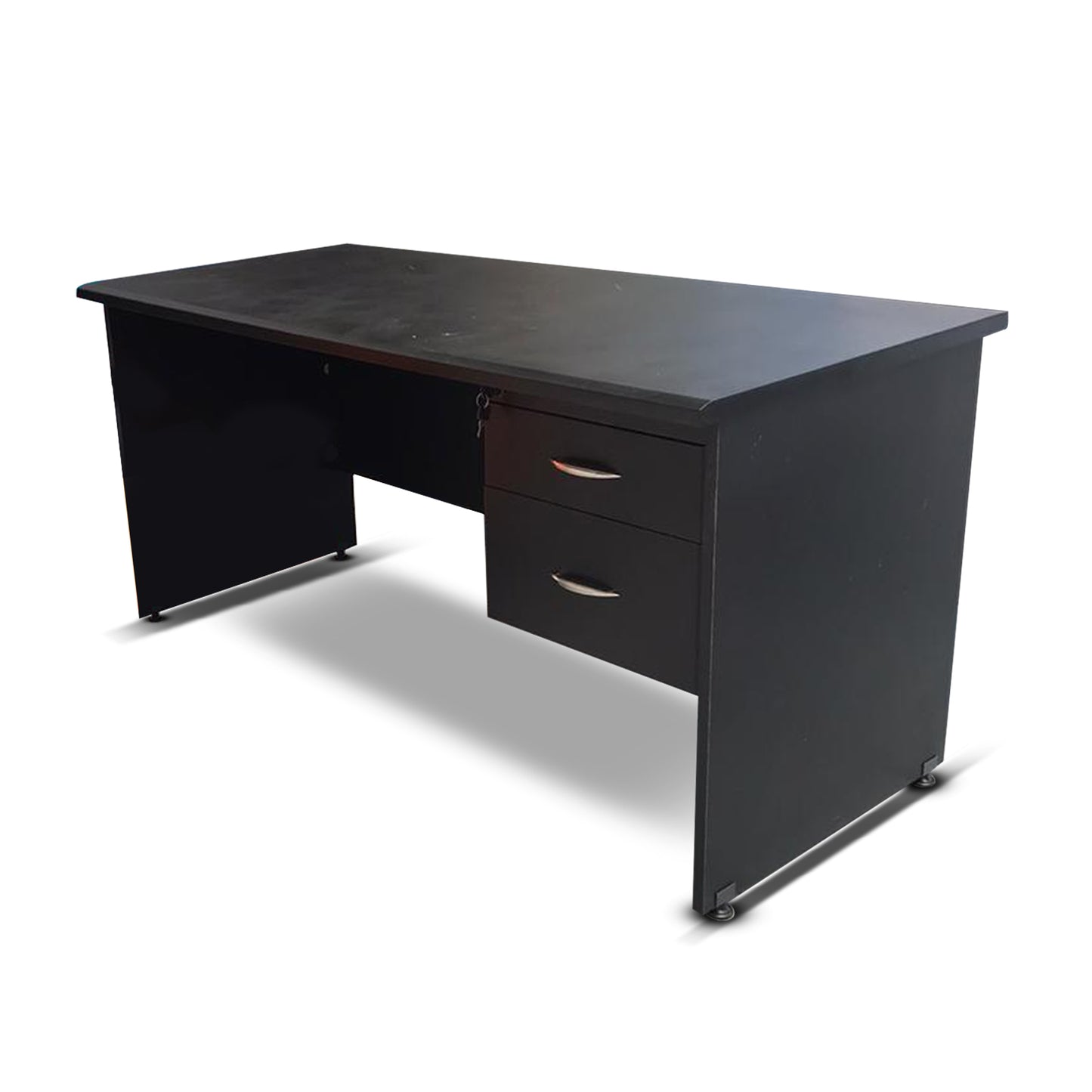 Escritorio Lodi negro de 120 cm para oficina