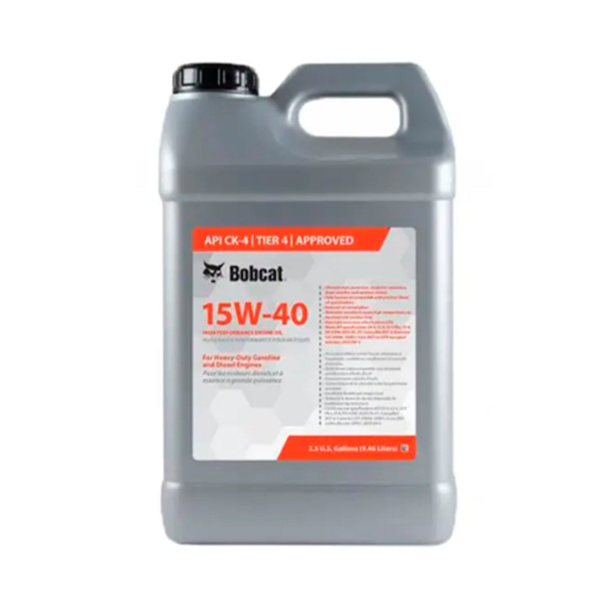 ACEITE DE MOTOR BOBCAT 15W40 2.5GALONES