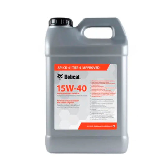 ACEITE DE MOTOR BOBCAT 15W40 2.5GALONES