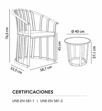SET RAFF CON COJINES