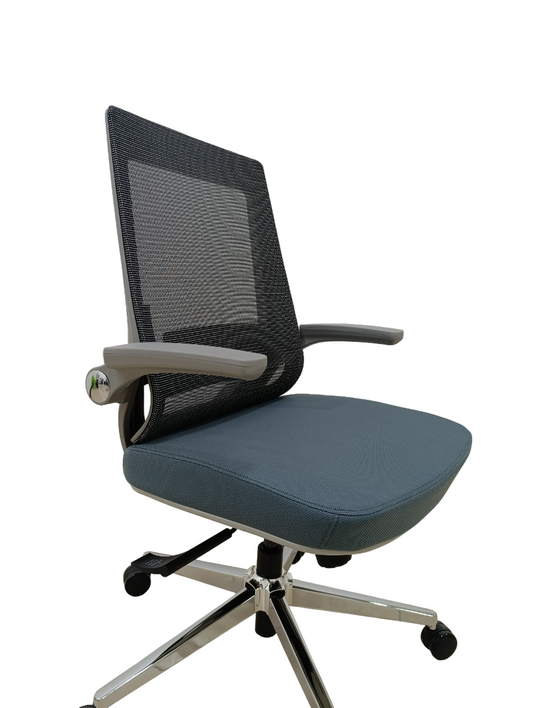 SILLA BARI BAJA GRIS
