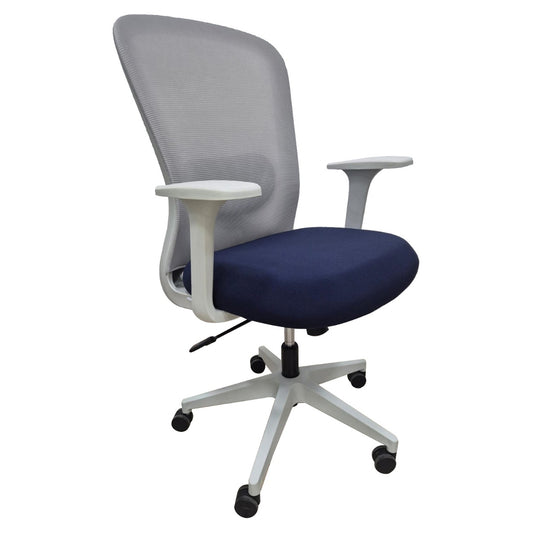 Silla Monet de respaldo medio, silla operativa de oficina