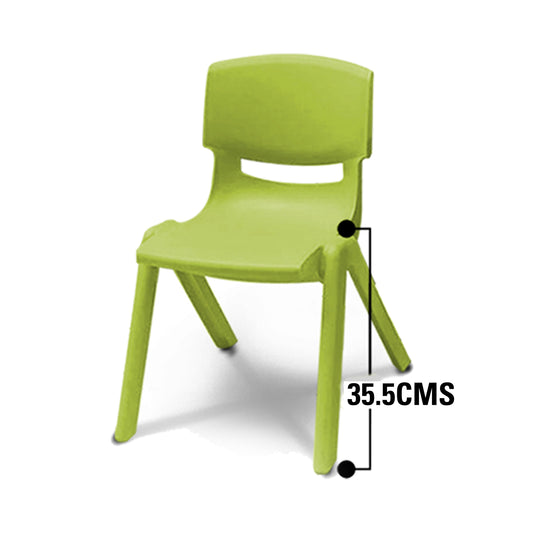 Silla Mamut multiusos de 35.5 cm, silla escolar apilable